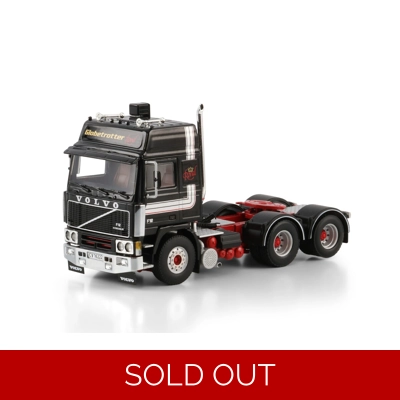WSI TRUCK 1.50 Royal Edition; VOLVO F12 GLOBETROTTER 6X2 TAG AXLE title=
